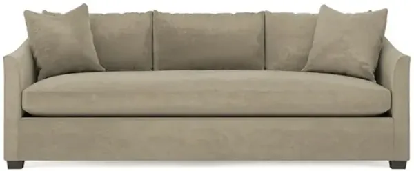 Clairmont Wheat Bench Cushion Sofa - 89"