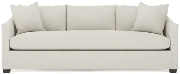 Clairmont Sea Salt Performance Bench Cushion Sofa - 89"
