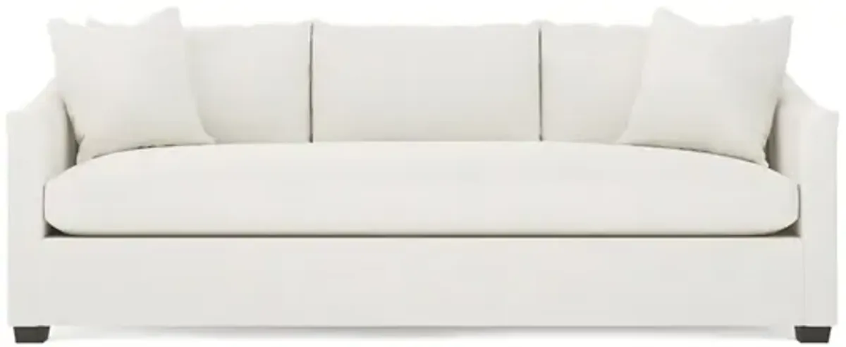 Clairmont Canvas Performance Bench Cushion Sofa - 89"
