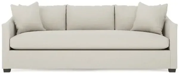 Clairmont Biscuit Performance Bench Cushion Sofa - 89"