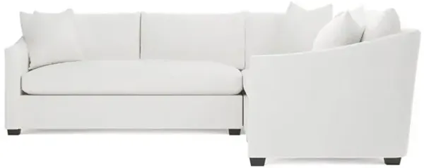 Clairmont Swan Performance Corner Sectional - Left End - 105"