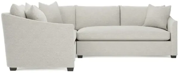 Clairmont Porcelain Performance Corner Sectional - Right End - 105"