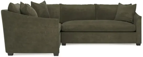 Clairmont Tuscan Olive Corner Sectional - Right End - 105"