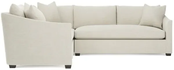 Clairmont Vanilla Corner Sectional - Right End - 105"