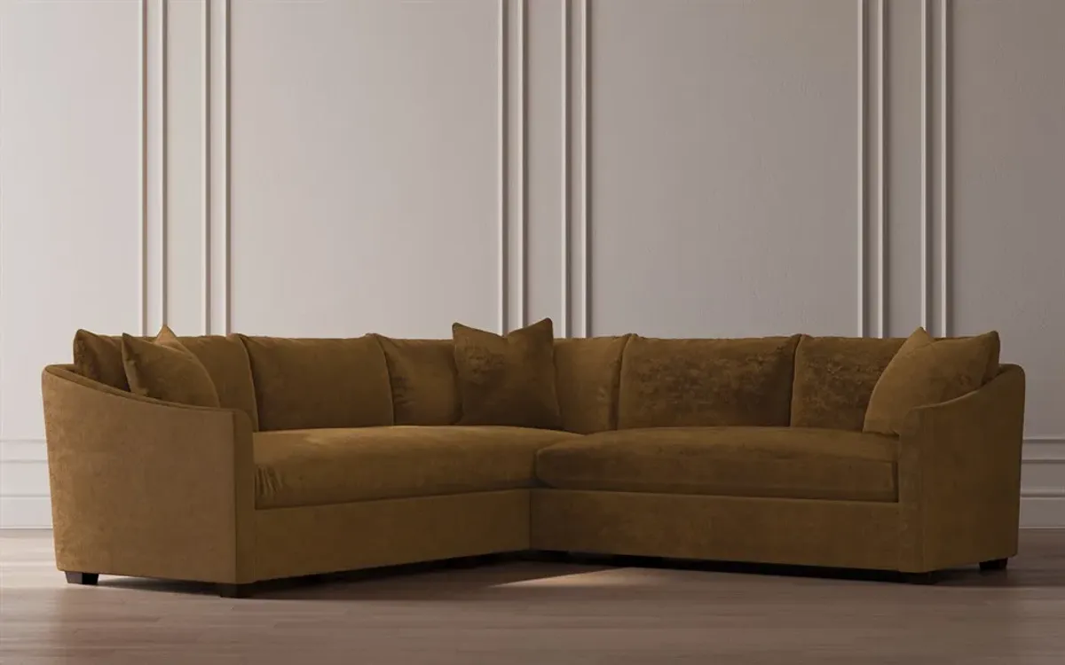 Clairmont Dune Performance Corner Sectional - Right End - 105"