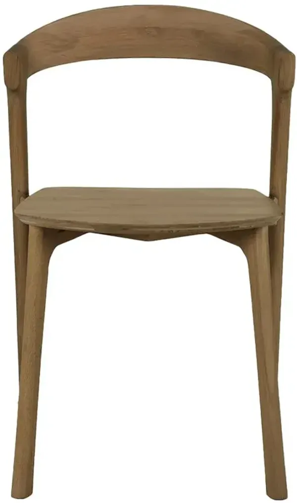 Ava Modern Classic Teak Dining Chair