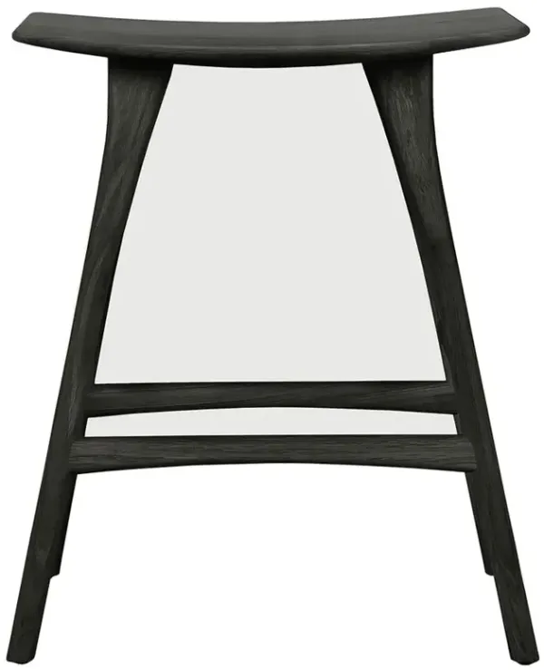 Isabella Modern Classic Black Oak Counter Stool