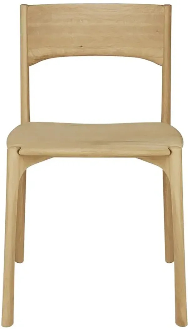 Mona Modern Classic Oak Dining Side Chair