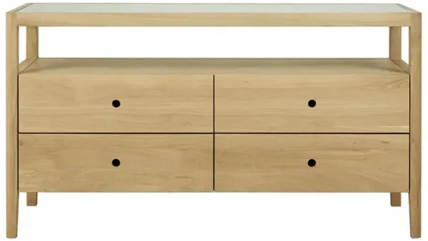 Nicole Modern Classic Oak Dresser