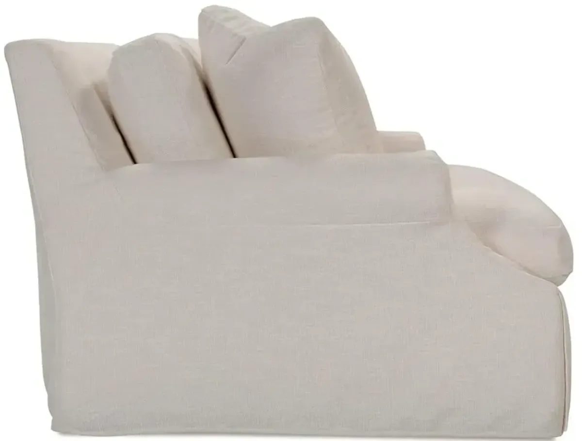 Jonathan French Country Fog Slipcovered Sofa - 85"