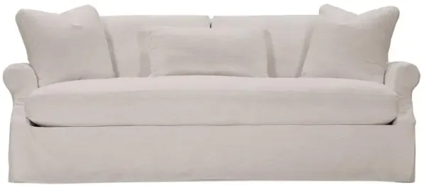 Jonathan French Country Fog Slipcovered Sofa - 85"