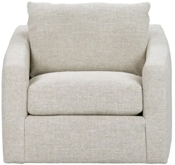 Verellen Duke Healey Flax Swivel Club Chair