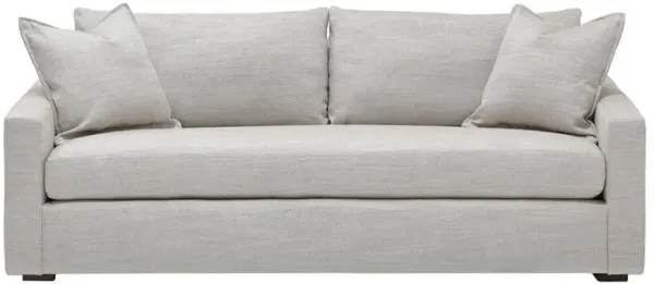 Verellen Duke Colourwash Sesame Performance Condo Sofa - 86"