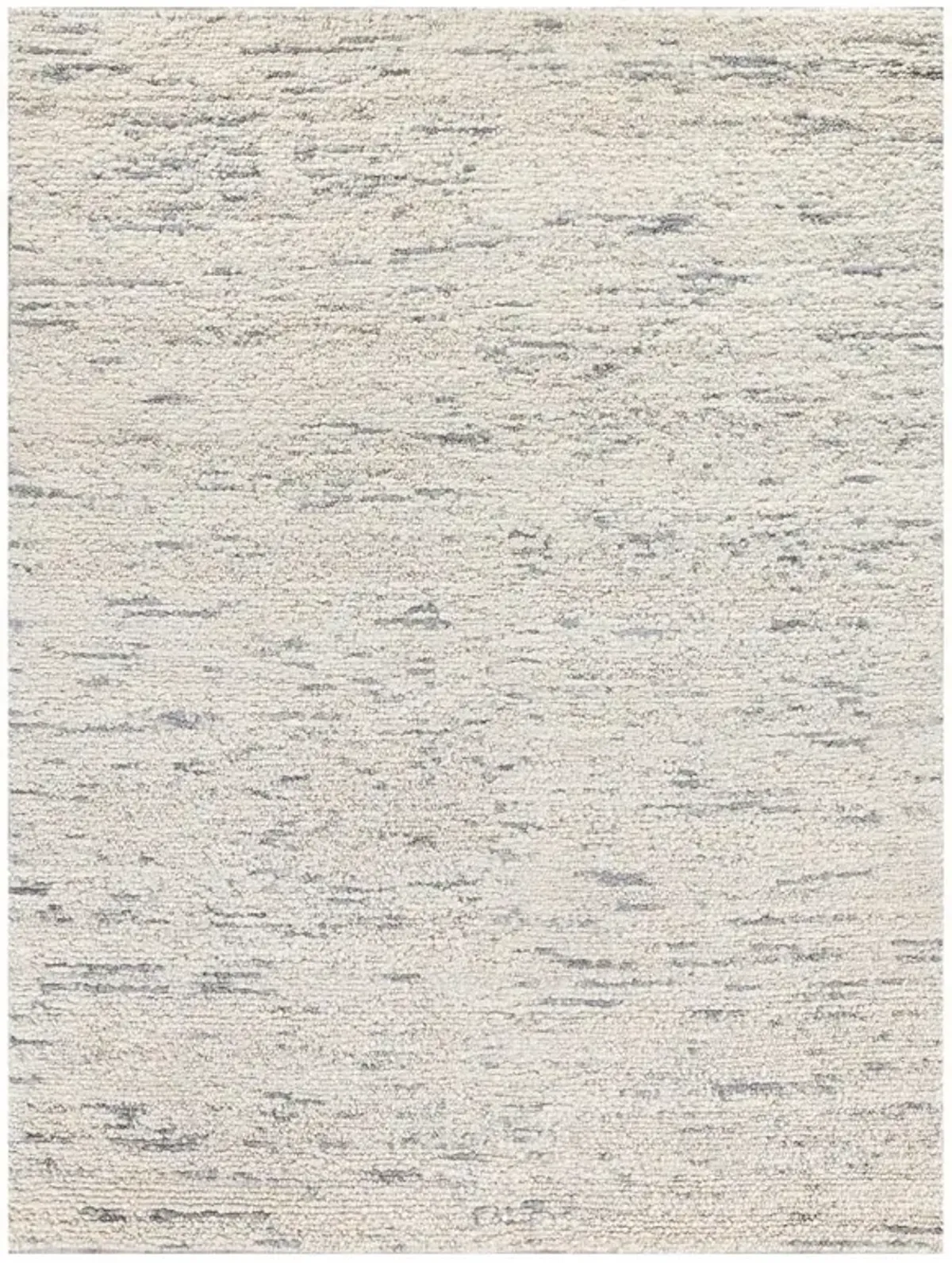 Noah Modern Classic Grey Wool Solid Rug - Sample
