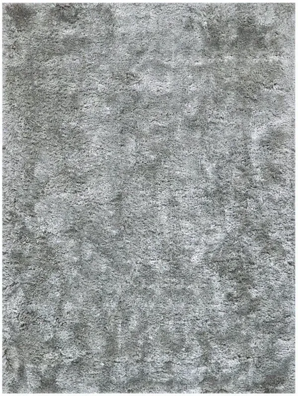Matthias Modern Classic Grey Solid Shag Rug - Sample