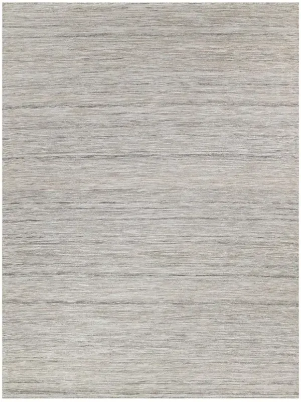 Ezraiah Modern Light Taupe Patterned Indoor Outdoor Rug - 5'x8'