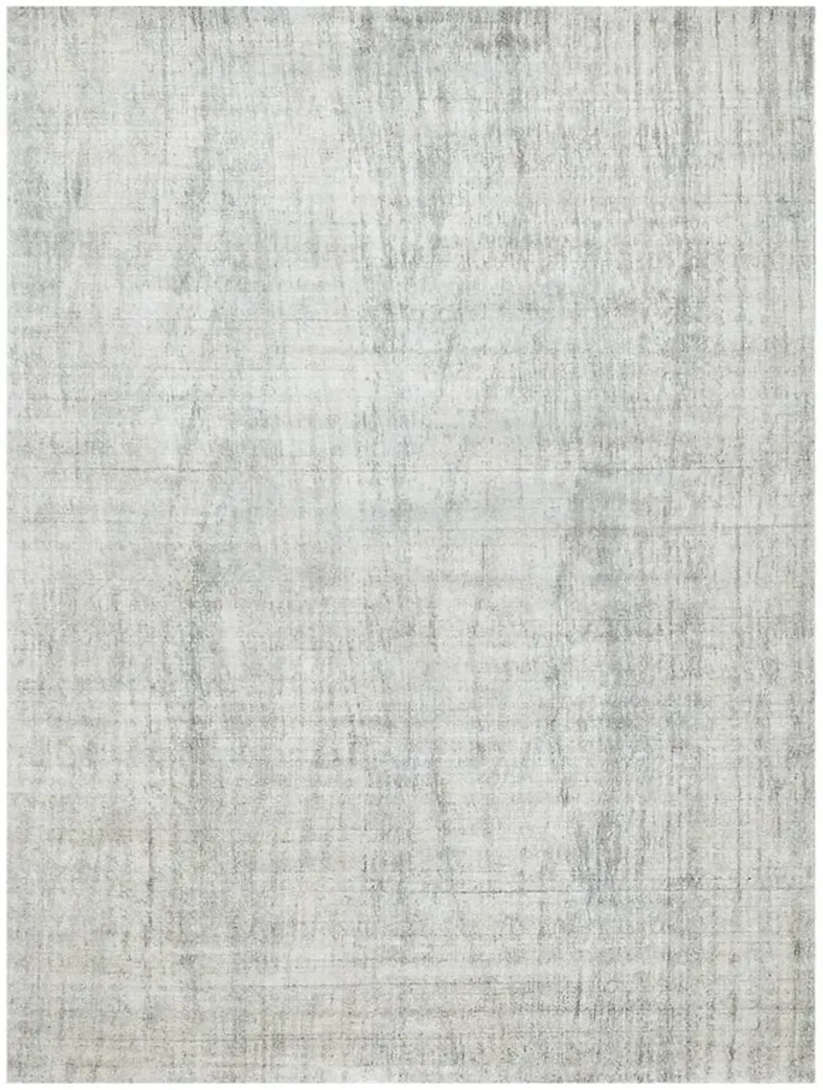 Samuel Modern Classic Silver Wool Patterned Rug - 6'x9'