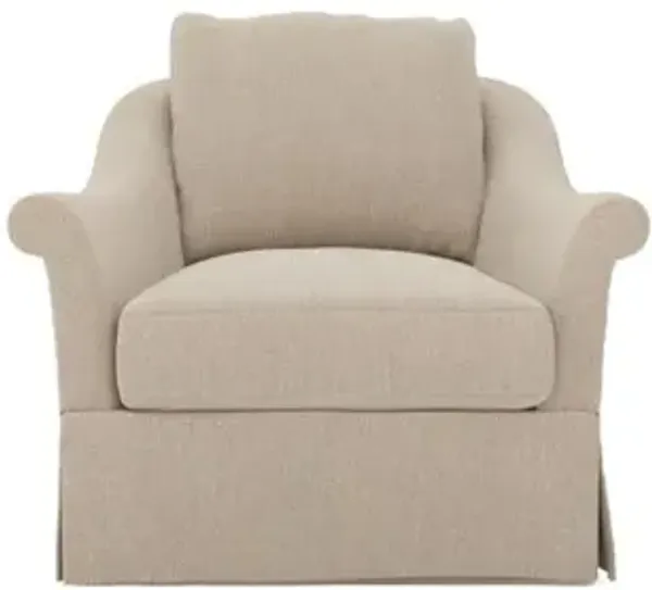 Amelie Stonewashed Flax Chair