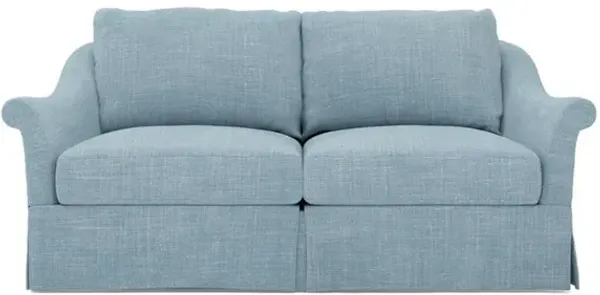 Amelie Serene Sky Performance Loveseat - 72"