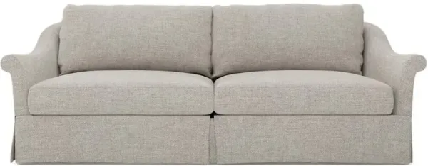 Amelie Flecked Silver Sofa - 92"