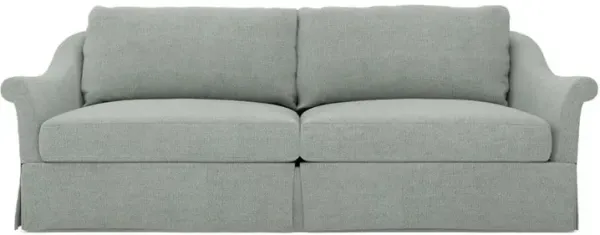 Amelie Cool Silver Sofa - 92"