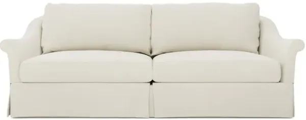 Amelie Honed Ivory Sofa - 92"