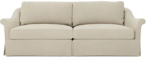 Amelie Stonewashed Natural Sofa - 92"