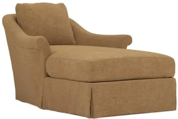 Amelie Toffee Chaise