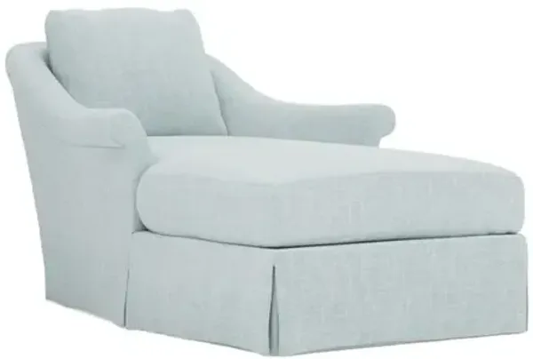 Amelie Coastal Sky Chaise