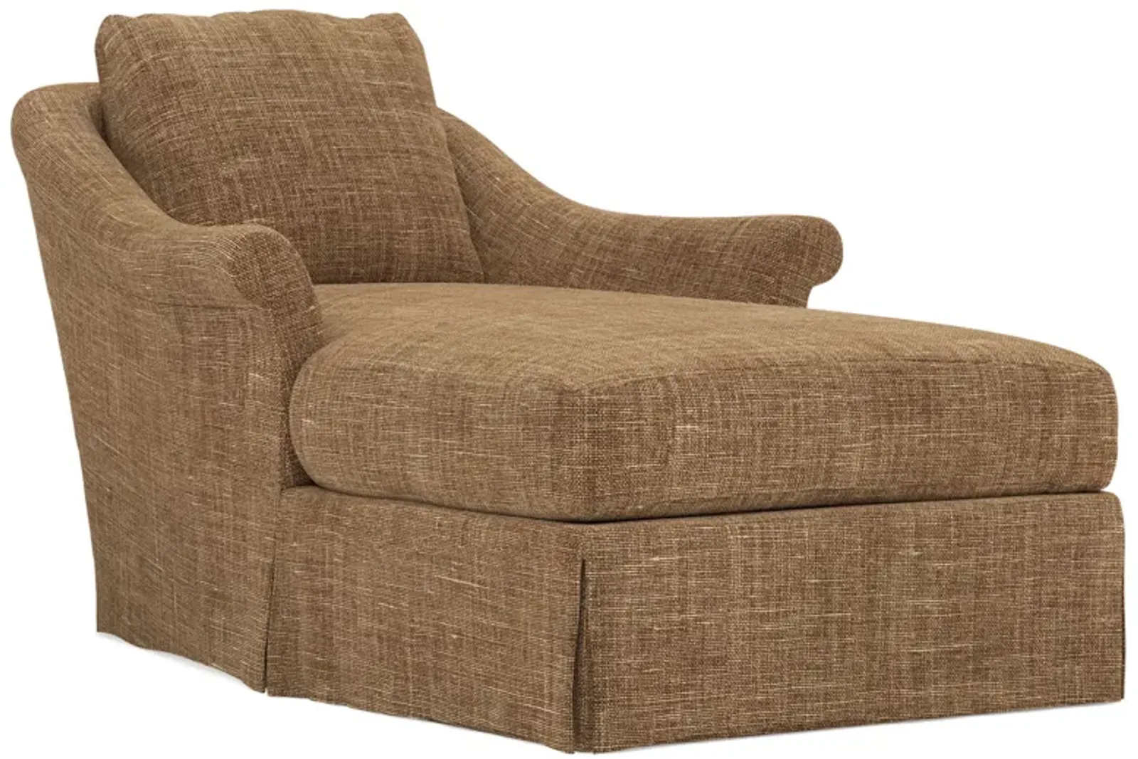 Amelie Bronze Skirted Chaise