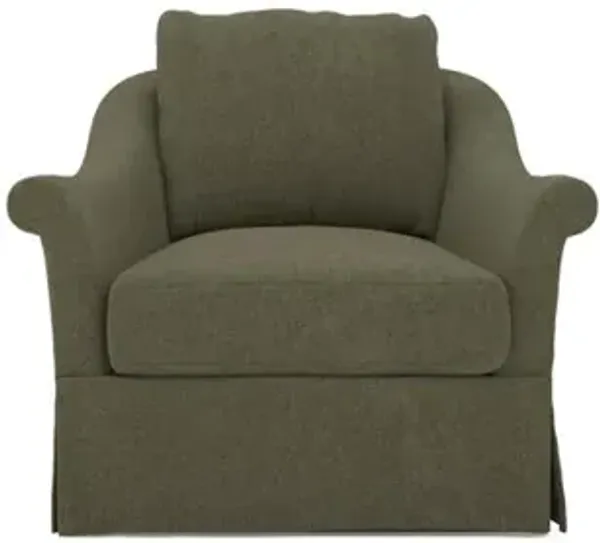 Amelie Loden Swivel Chair