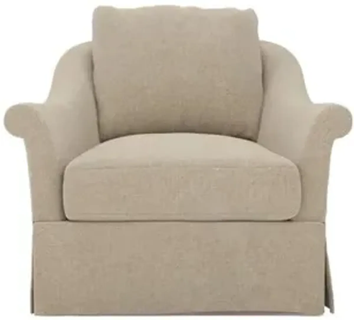 Amelie Stone Swivel Chair