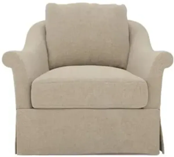 Amelie Stone Swivel Chair