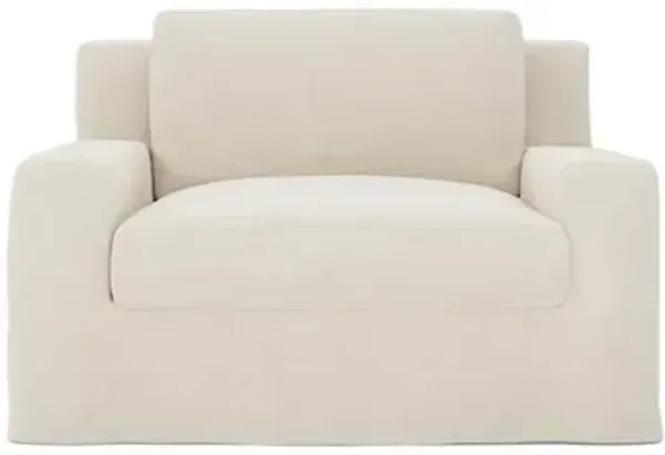 Henri Chalk Chair and a Half