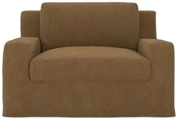 Henri Toffee Chair and a Half