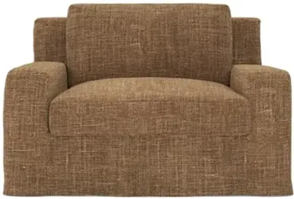 Henri Bronze Chair and a Half