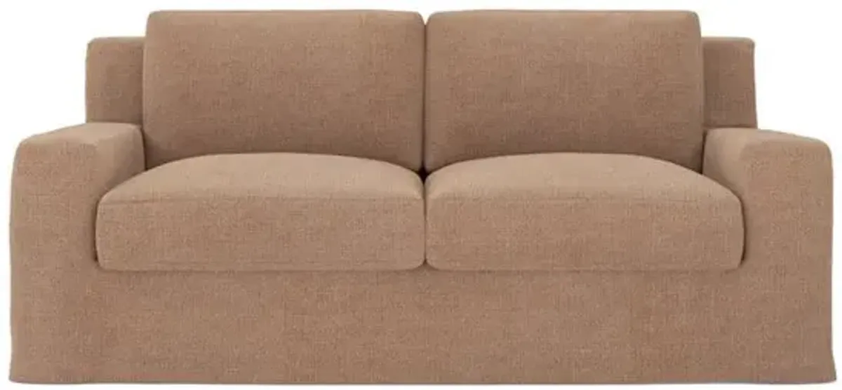 Henri Copper Loveseat - 72"