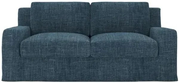 Henri Indigo Loveseat - 72"