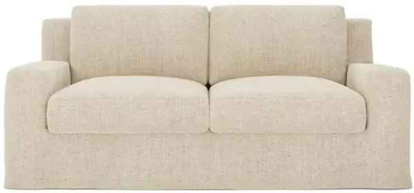 Henri Warm Oatmeal Loveseat - 72"
