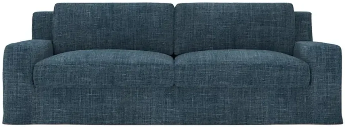 Henri Indigo Sofa - 90"