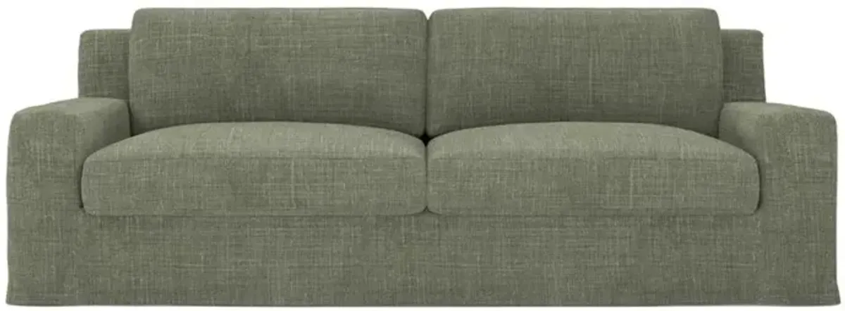 Henri Moss Performance Slipcovered Sofa - 90"