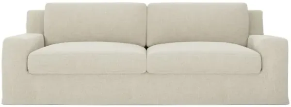 Henri Cool Flax Sofa - 90"