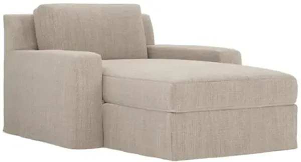 Henri Soft Flax Chaise