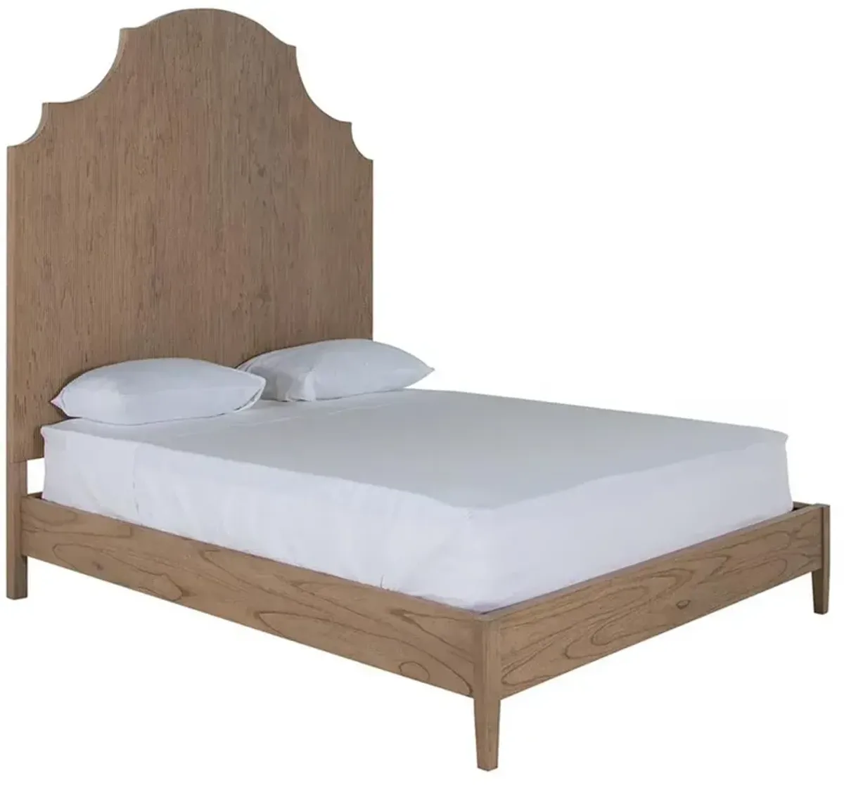 Princeton French Country Natural Wood Bed - King