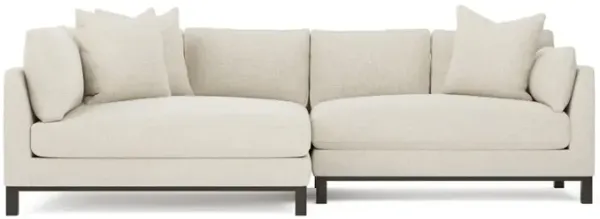 Adelle Vanilla Bumper Sectional - Left Bumper - 116"
