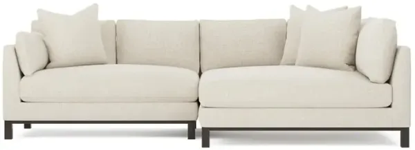 Adelle Vanilla Bumper Sectional - Right Bumper - 116"