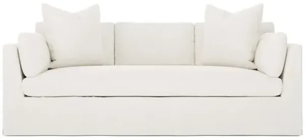 Adelle Canvas Performance Slipcovered Sofa - 90"