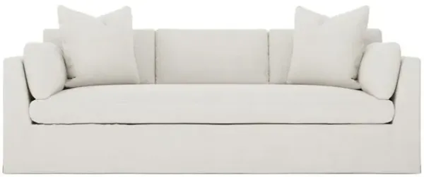 Adelle Pearl Slipcovered Sofa - 99"