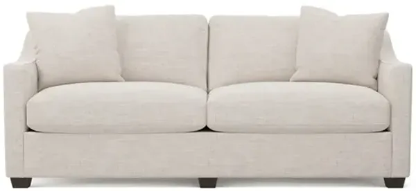 Avery Heathered Cream Performance Sofa - 88"