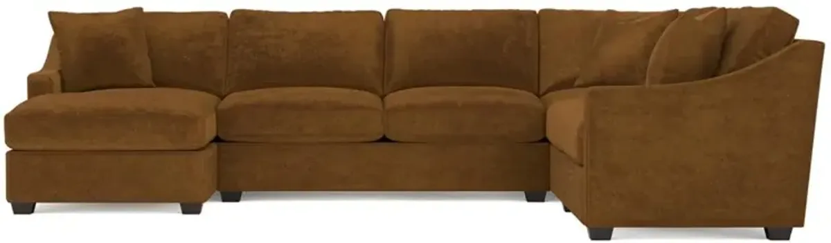 Avery Amber U-Chaise Sectional - Left Chaise - 145"